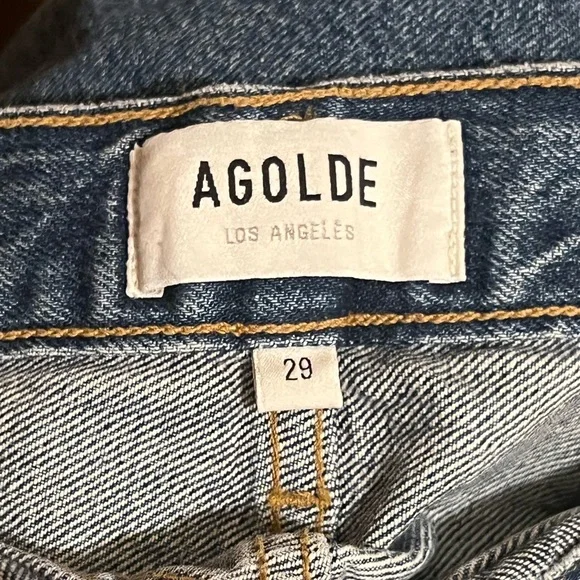 Agolde Jeans Wyman Straight Low Rise Classic 90s Sz 29 - Picture 6 of 8